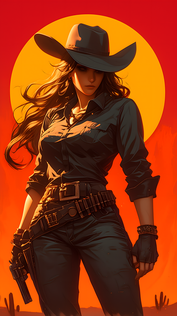 Free girl nature woman illustration