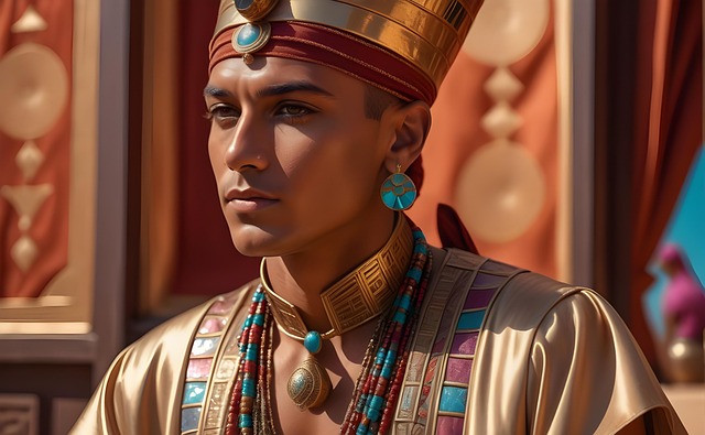 Download free HD stock image of Ai Generated Man Free ai generated man egyptian illustration