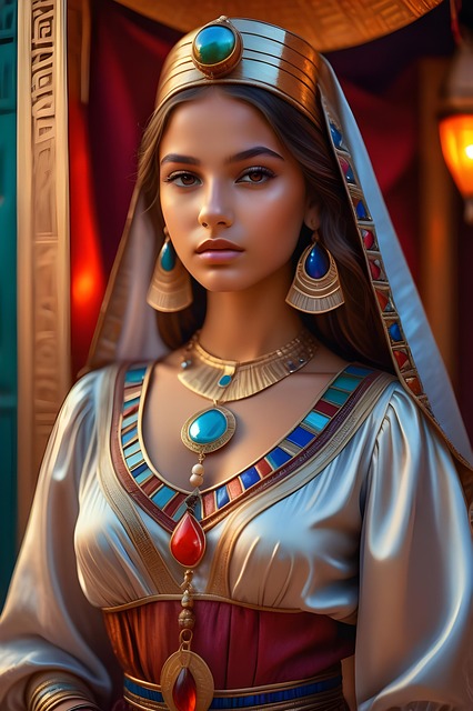 Download free HD stock image of Ai Generated Woman Free ai generated woman egyptian illustration