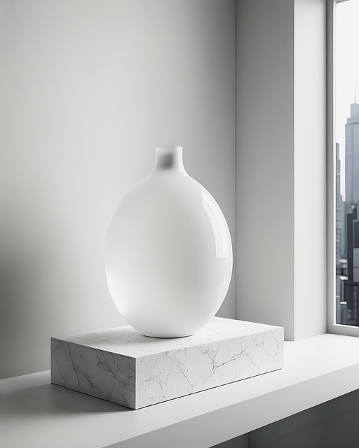 Download free HD stock image of Ai Generated Minimalist Free ai generated minimalist vase illustration
