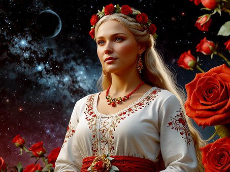 Free Lada Goddess illustration and picture