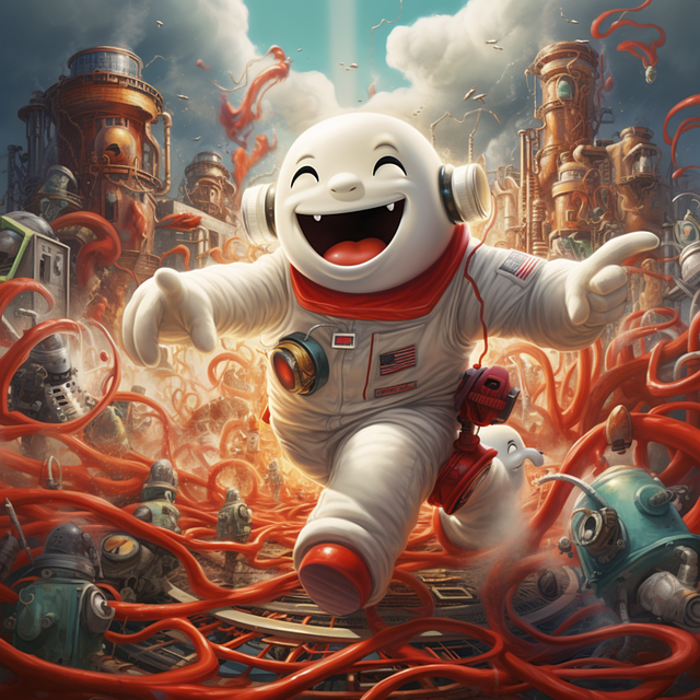 Free astronaut spacesuit cartoon illustration