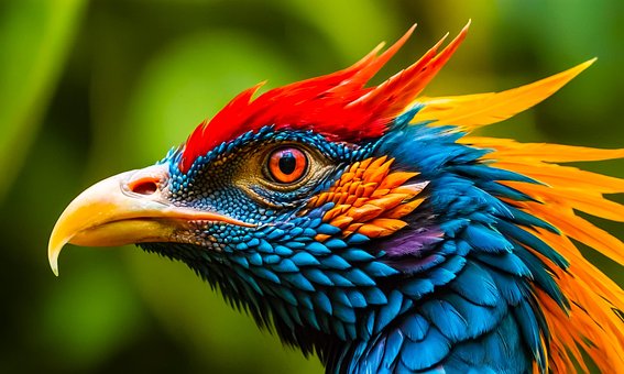 Fantasie, Fotografie, Vogel, Natur