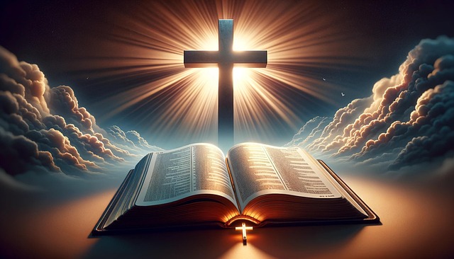 Bíblia Aberta Cruz Luz Celestial - Imagens grátis no Pixabay - Pixabay