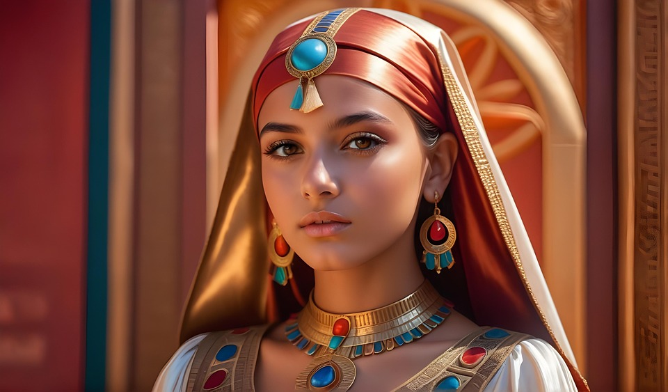 Download Egyptian, Girl, Woman. Royalty-Free Stock Illustration Image