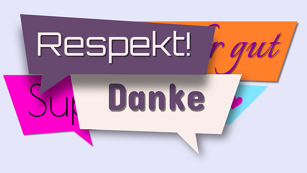Anerkendelse, Taknemmelighed, Besked