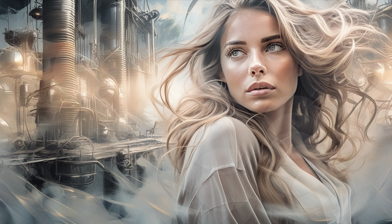 Download free HD stock image of Ai Generated Woman Free ai generated woman industrial illustration