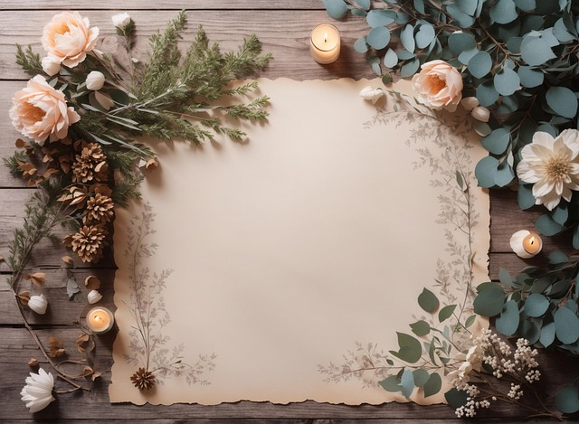 Papier, Blume, Schreiben