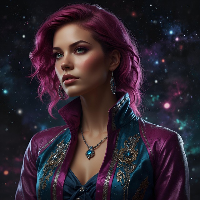 Download free HD stock image of Ai Generated Woman Free ai generated woman universe illustration