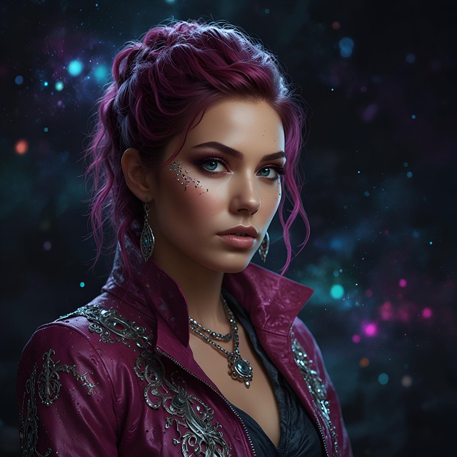 Free ai generated woman fantasy illustration