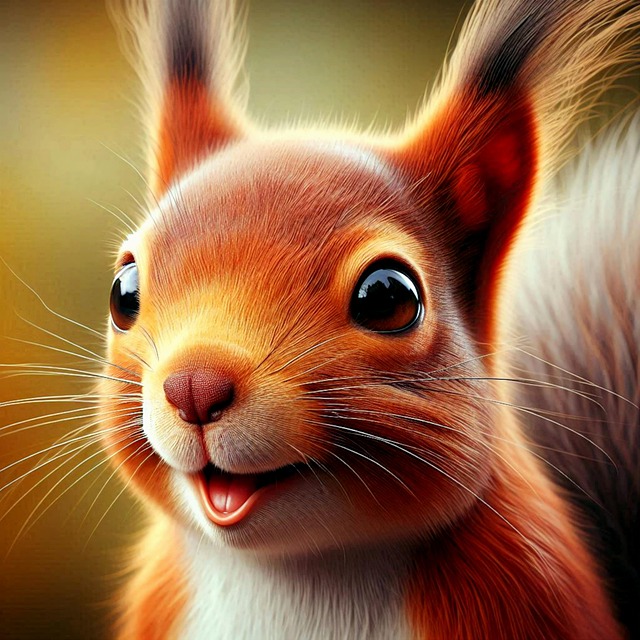 Free squirrel love for animals forest illustration