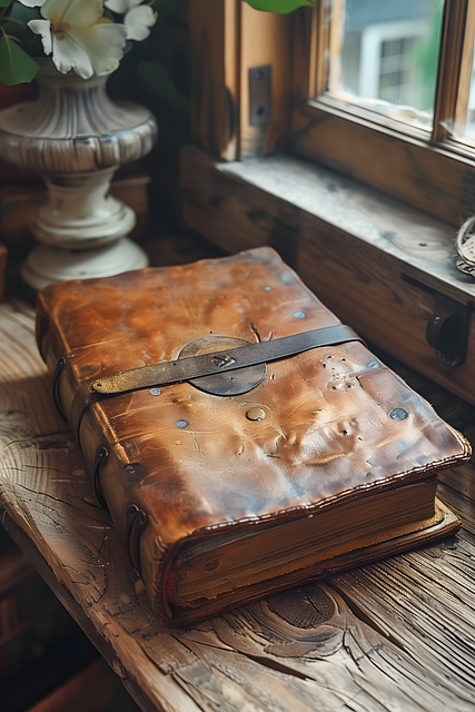 Free ai generated book paper illustration