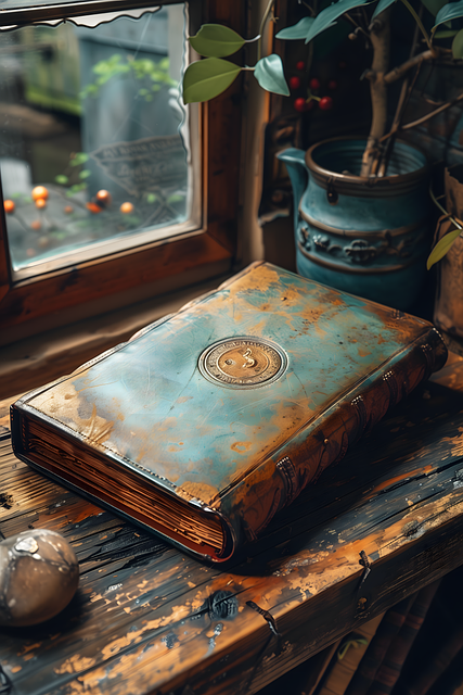 Free ai generated book paper illustration