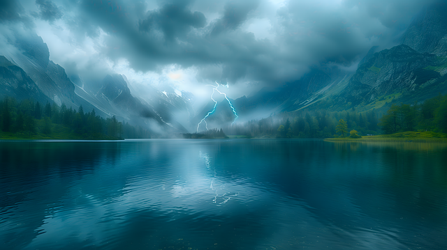 Free storm nature clouds illustration