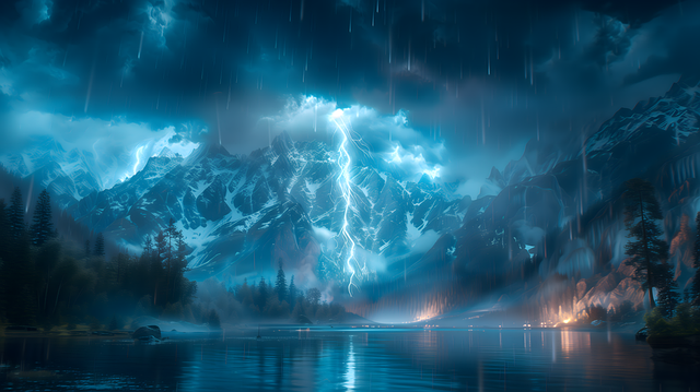 Free storm nature clouds illustration