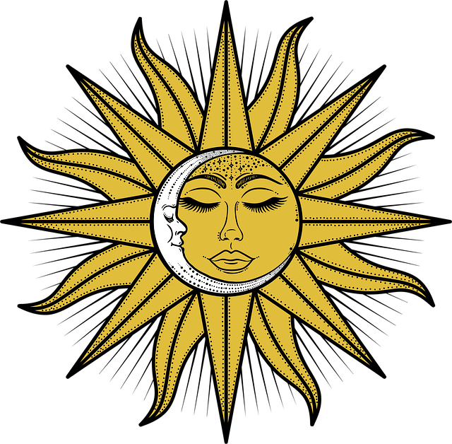 Sol, Måne, Stjerne, Plads, Nat, Søvn