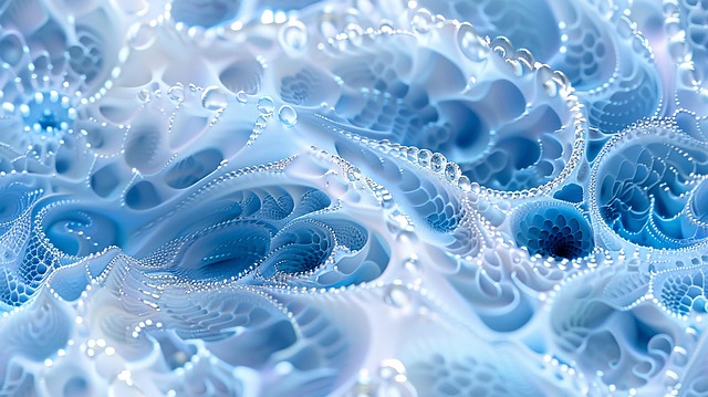 Free abstract blue texture illustration