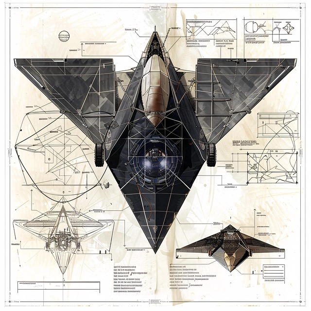 Download free HD stock image of Ai Generated Spacecraft Free ai generated spacecraft blueprint illustration