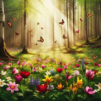 Bosque, Naturaleza, Árboles, Místico