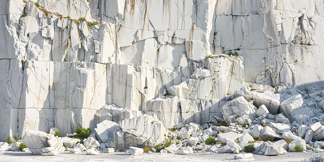 Free marble quarry stone illustration