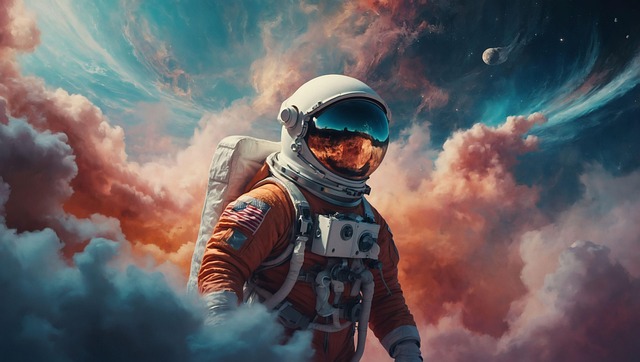 Free Ai Generated Astronaut illustration and picture