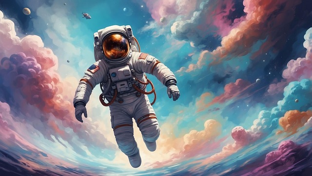 Free ai generated universe stars illustration