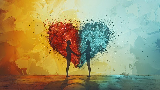 Free ai generated heart love illustration