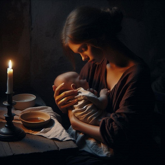 Free ai generated baby newborn illustration