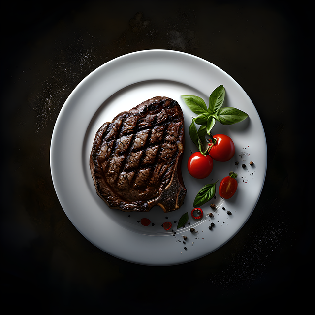 Free ai generated steak meat illustration