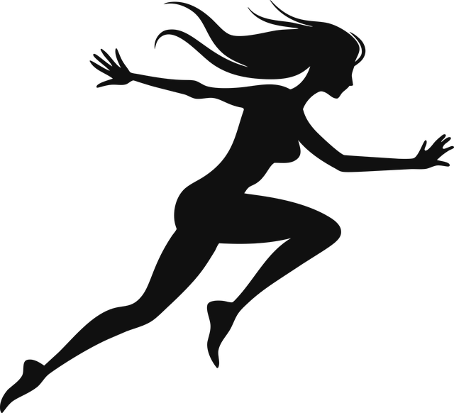 Download free HD stock image of Ai Generated Woman Free ai generated woman jumping vector
