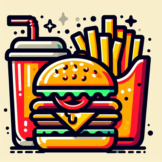 Free food healthy vitamins illustration