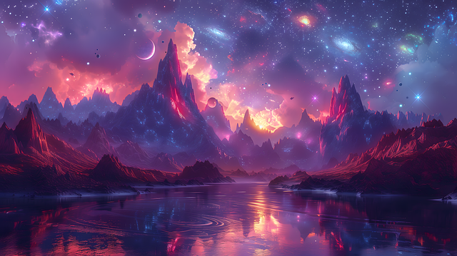 Download free HD stock image of Ai Generated Moutains Free ai generated moutains majestic illustration