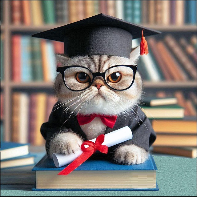 Free animal cat dressed illustration