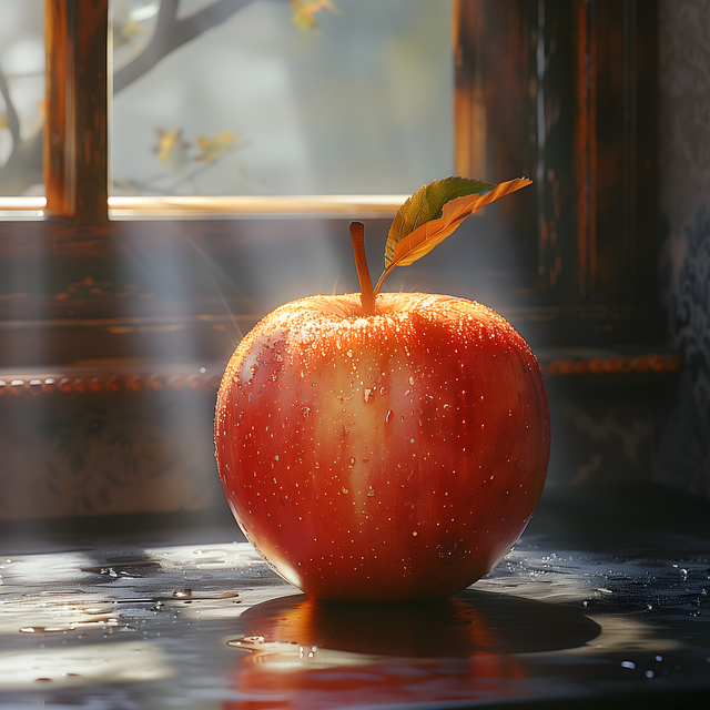 Free fruit apple organic illustration