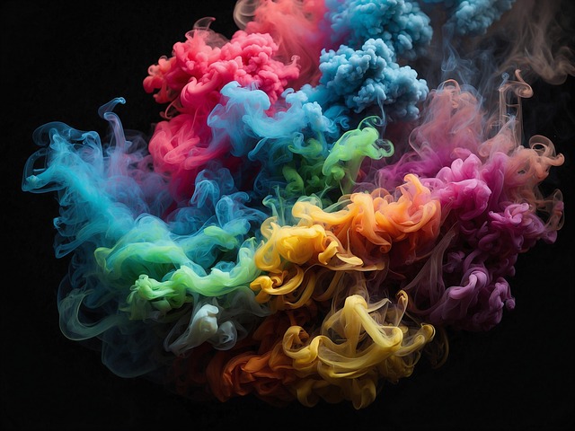 Rauch, Natur, Weihrauch, Freude, Bunt