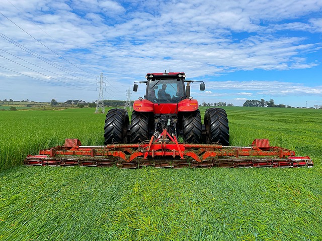 Agro, Pășune, Tractor, Rostogolire
