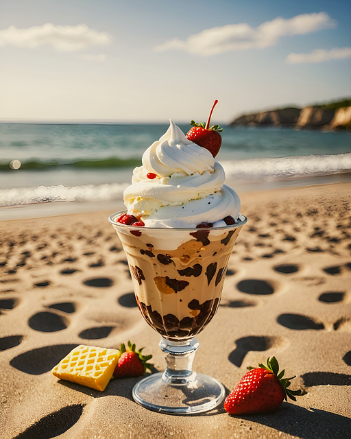 Eis, Natur, Eiscreme, Dessert, Speiseeis