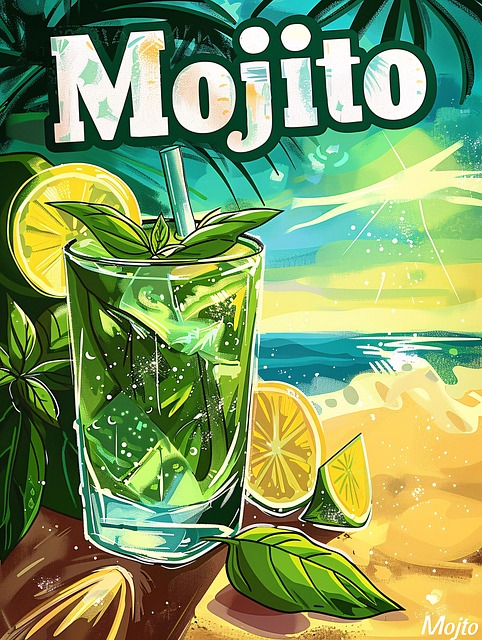 Mojito, Cocktail, Drikke, Sommer, Strand