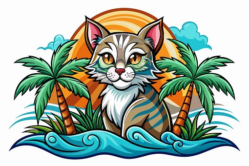 Gato, Mascota, Dibujos Animados