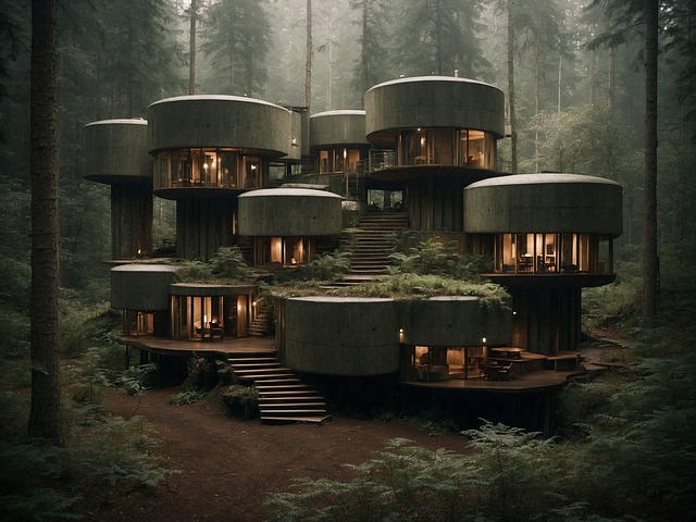 Download free HD stock image of Ai Generated Building Free ai generated building architecture illustration