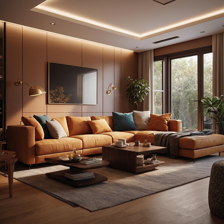 Download Living Room, Sofa, House. Royalty-Free Stock Illustration ...