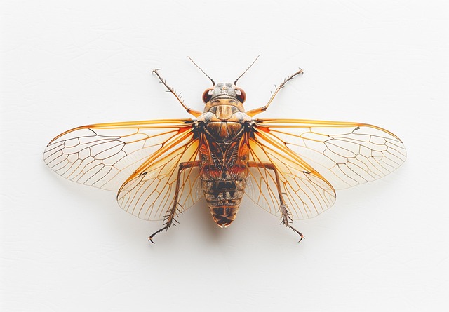 Free ai generated cicada insect illustration