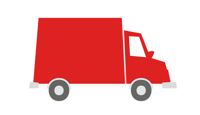 Free truck vehicle transport illustration