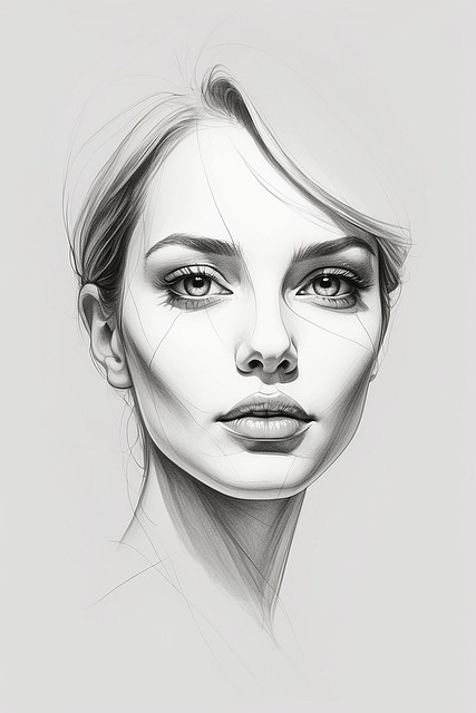 Download free HD stock image of Ai Generated Woman Free ai generated woman portrait illustration