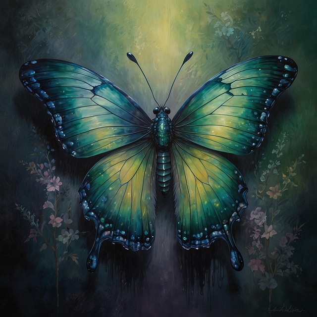 Download free HD stock image of Ai Generated Butterfly Free ai generated butterfly insect illustration