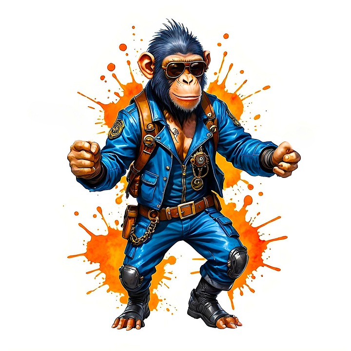 Chimpanzé Singe Punk - Image gratuite sur Pixabay - Pixabay