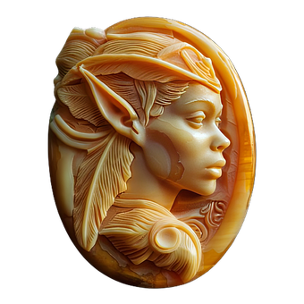 Klassischer Karneol, Miniatur, Weiblich