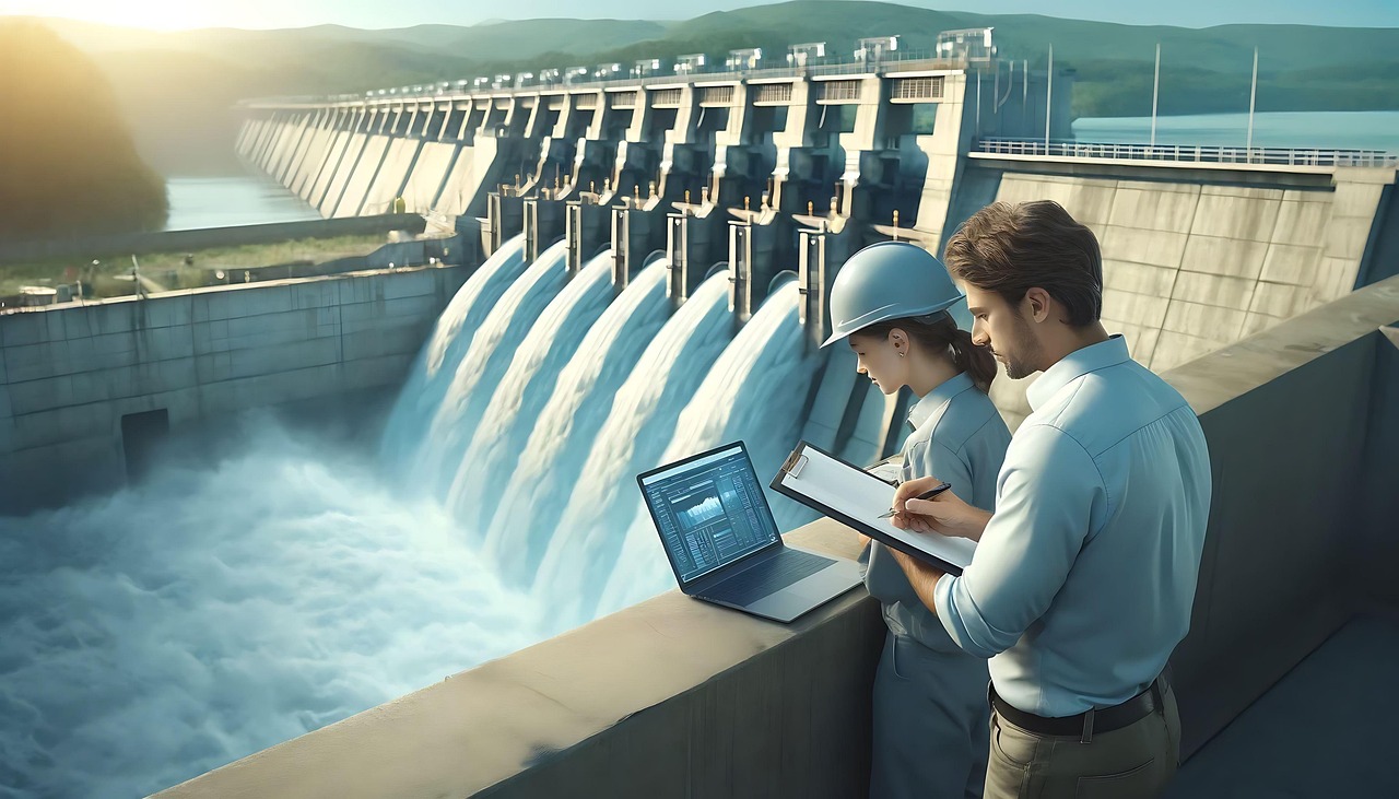 Download Dam, Engineers, Control. Royalty-Free Stock Illustration Image ...