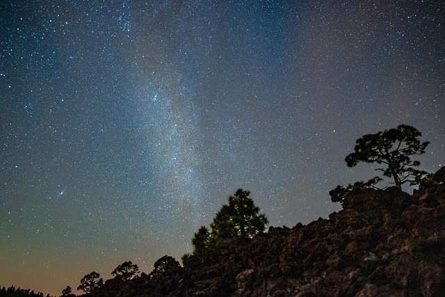 milky way, night, stars, night sky, universe, andromeda, galaxy, space, starry sky, heaven, landscape