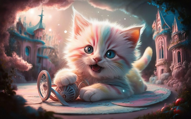 Ai Gerado, Gato, Gatinho, Animal